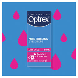Optrex Moisturising Eye Drops 10ml | Ears, Eyes & Mouth – Rowlands ...