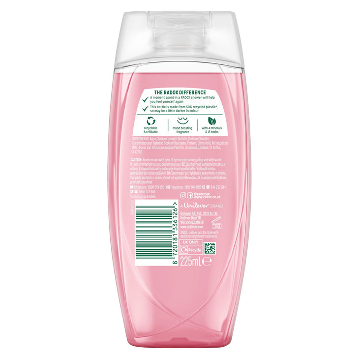 Radox Mineral Therapy Shower Gel Feel Uplifted 225 ml