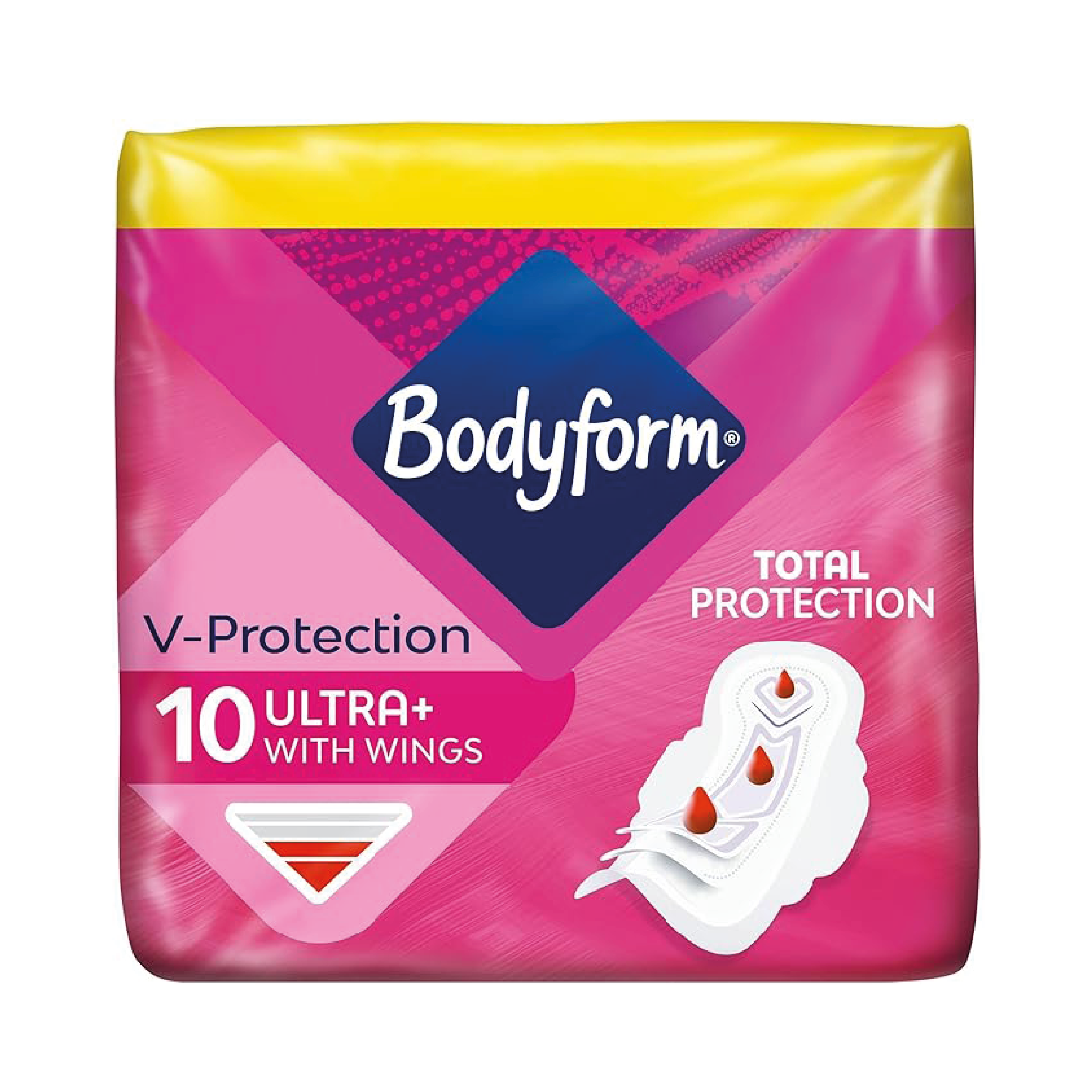 Bodyform Ultra Normal Wings - 10 Pads | Feminine Hygiene – Rowlands ...