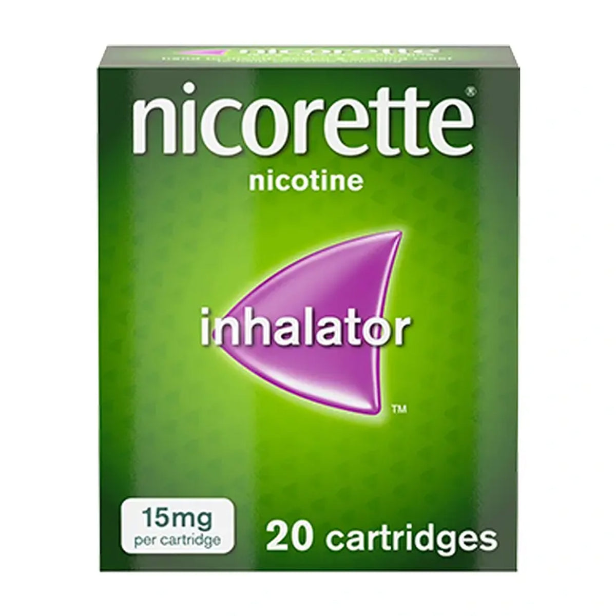 Nico Inhalator Nicorette Inhalator 15mg - 20 Cartridges | Smoking Cessation – Rowlands ...