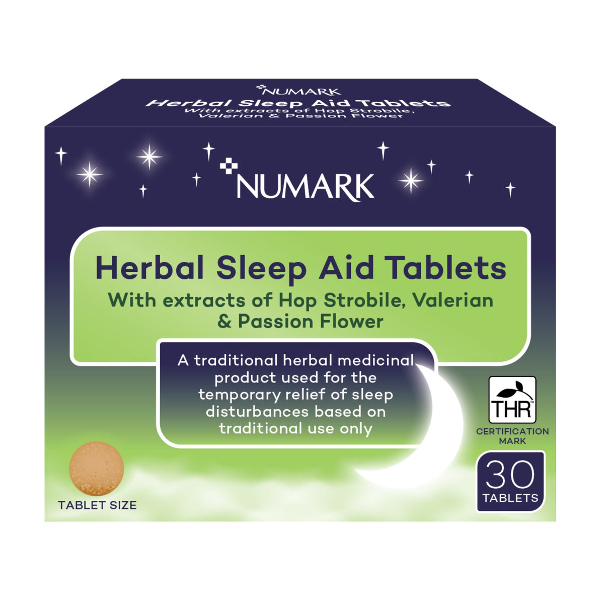 Numark Herbal Sleep Aid Tablets - 30 Tablets | Vitamins and Supplements ...