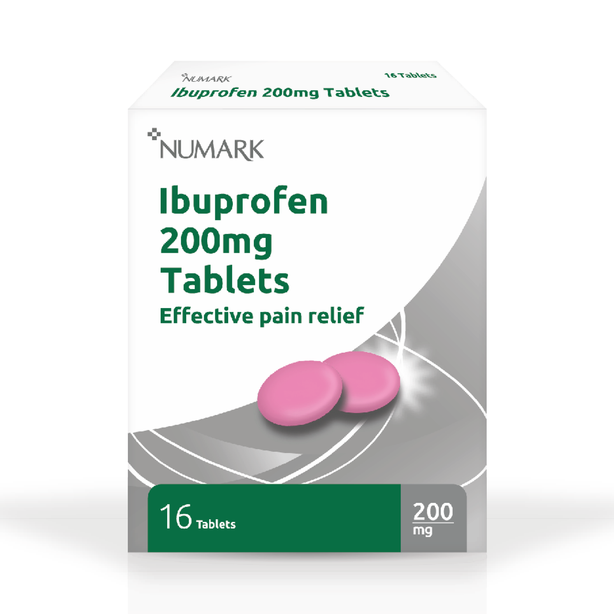 Numark Ibuprofen 200mg Tablets - 16 Tablets | Pain Relief & Painkillers ...