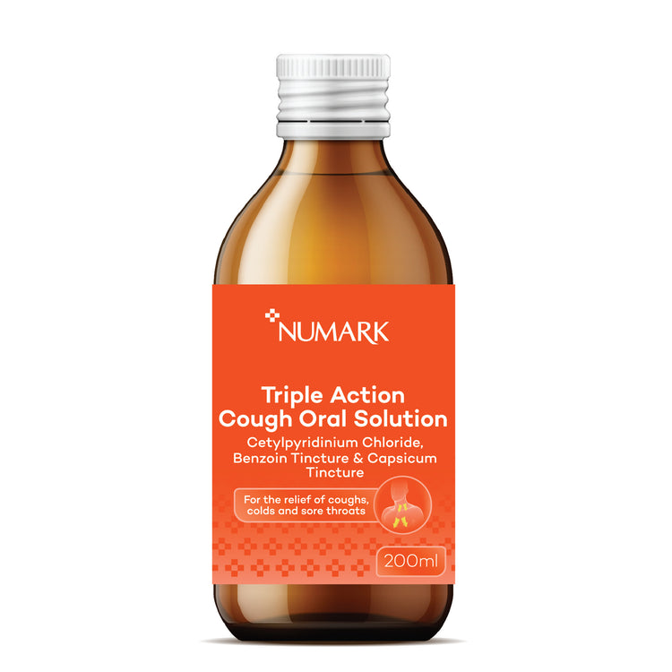 Numark Triple Action Cough Oral Solution 200ml | Cough & Cold ...