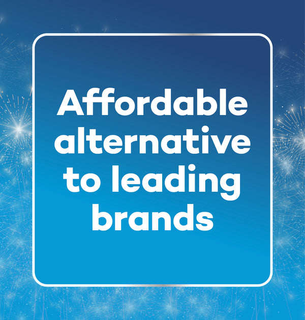 Affordable alternative to leading brands