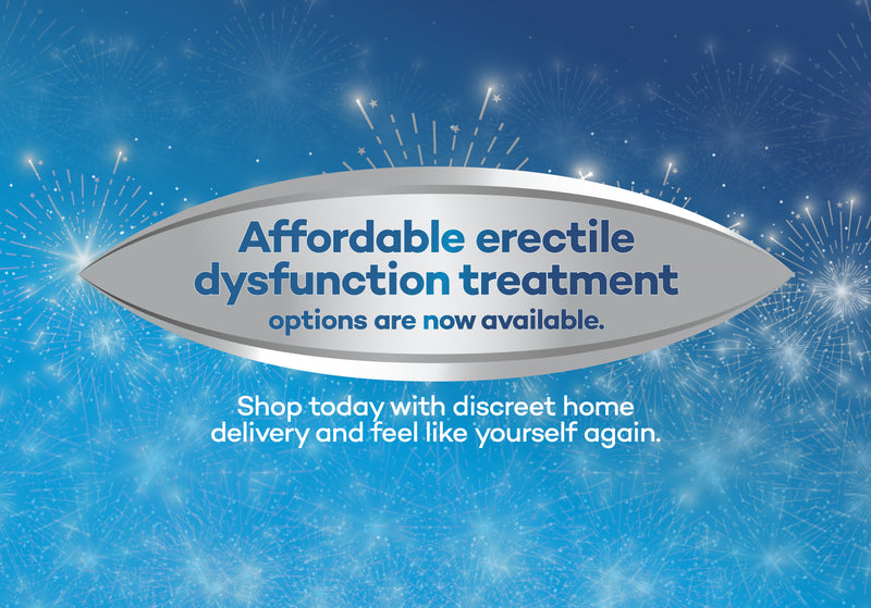 Affordable erectile dysfunction treatment options now available. Shop today with discreet home delivery and feel like yourself again.