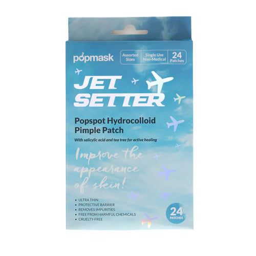Popmask Jet-Setter Popspot Hydrocolloid Pimple Patches - 24 Patches ...