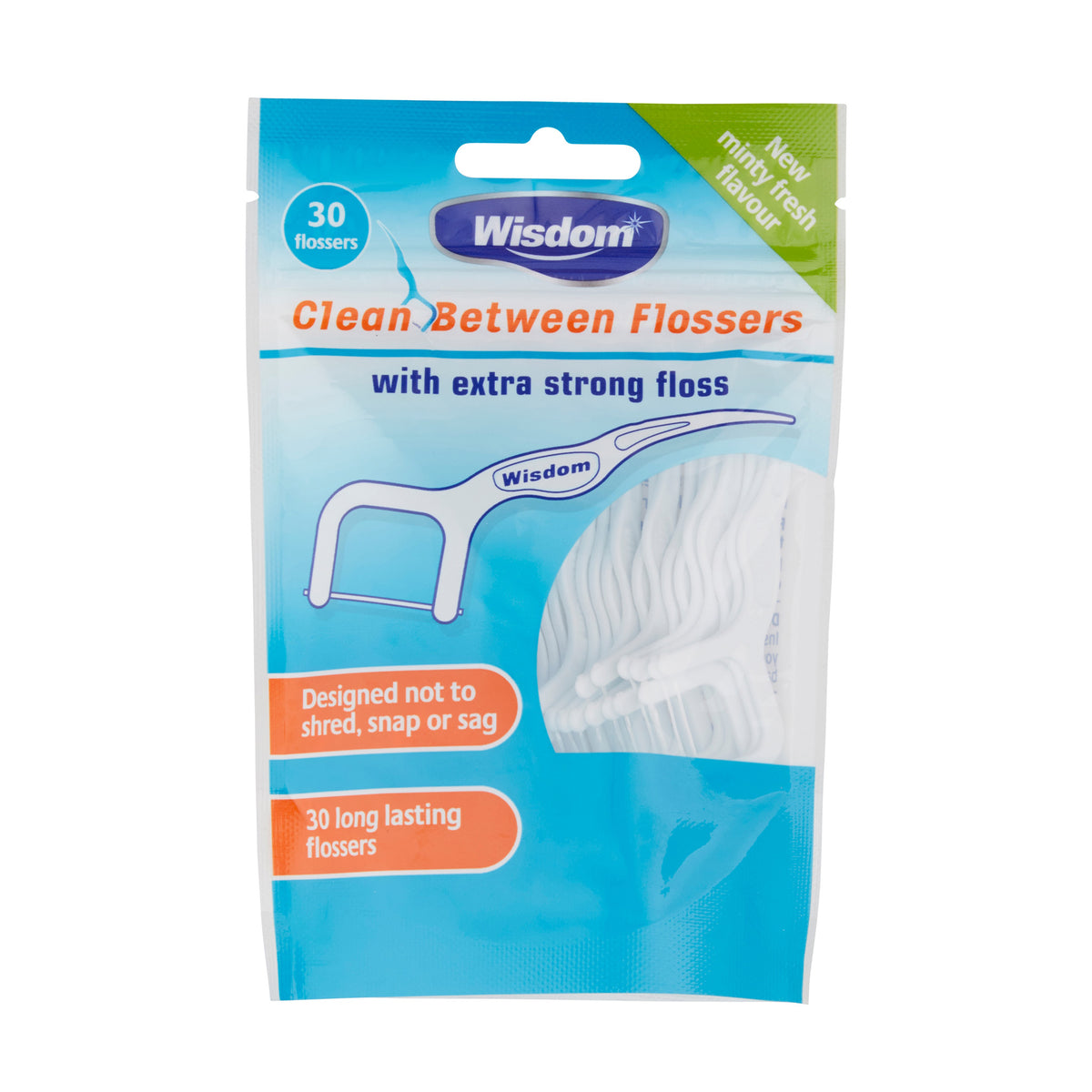 Wisdom Clean Between Flossers - 30 Flossers | Dental – Rowlands Online ...